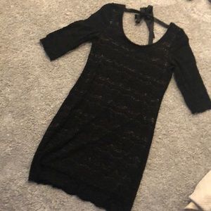Black lace Ralph Lauren dress
